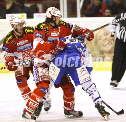 EBEL. Eishockey Bundesliga. KAC gegen KHL Medvescak Zagreb. Brandner Christoph (KAC). Klagenfurt, am 8.3.2011.
Foto: Kuess 

---
pressefotos, pressefotografie, kuess, qs, qspictures, sport, bild, bilder, bilddatenbank