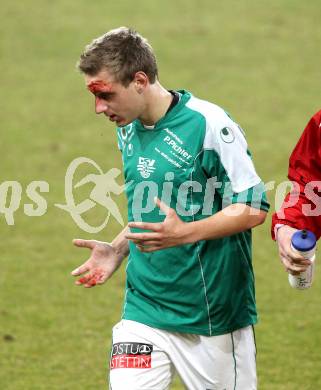 Fussball. Regionalliga. SK Austria Klagenfurt gegen DSV Leoben. Dominik Hackinger (Leoben). Klagenfurt, 11.3.2011.
Fotos: Kuess
---
pressefotos, pressefotografie, kuess, qs, qspictures, sport, bild, bilder, bilddatenbank