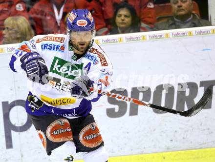 EBEL. Eishockey Bundesliga. KAC gegen VSV. Gerhard Unterluggauer (VSV). Klagenfurt, am 15.3.2011.
Foto: Kuess 

---
pressefotos, pressefotografie, kuess, qs, qspictures, sport, bild, bilder, bilddatenbank