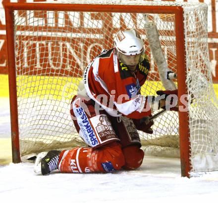 EBEL. Eishockey Bundesliga. KAC gegen VSV. Sean Brown (KAC). Klagenfurt, am 15.3.2011.
Foto: Kuess 

---
pressefotos, pressefotografie, kuess, qs, qspictures, sport, bild, bilder, bilddatenbank