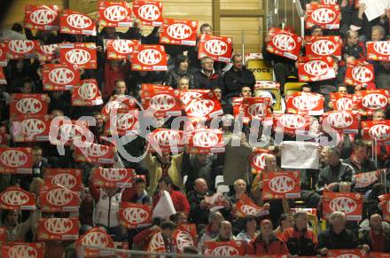 EBEL. Eishockey Bundesliga. KAC gegen VSV. Fans). Klagenfurt, am 15.3.2011.
Foto: Kuess 

---
pressefotos, pressefotografie, kuess, qs, qspictures, sport, bild, bilder, bilddatenbank