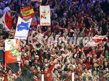 EBEL. Eishockey Bundesliga. EC  VSV gegen KAC.  Fans). Villach, am 17.3.2011.
Foto: Kuess 


---
pressefotos, pressefotografie, kuess, qs, qspictures, sport, bild, bilder, bilddatenbank