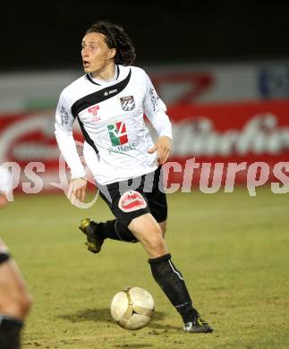 Fussball Erste Liga. WAC/St. Andrae gegen SKN St. Poelten. Dario Baldauf (WAC). Wolfsberg, 18.3.2011
Foto: Kuess

---
pressefotos, pressefotografie, kuess, qs, qspictures, sport, bild, bilder, bilddatenbank