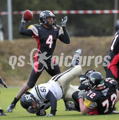 American Football. Black Lions gegen Prag. Maurice Banks (Black Lions). Poggersdorf, am 19.3.2011.
Foto: Kuess
---
pressefotos, pressefotografie, kuess, qs, qspictures, sport, bild, bilder, bilddatenbank