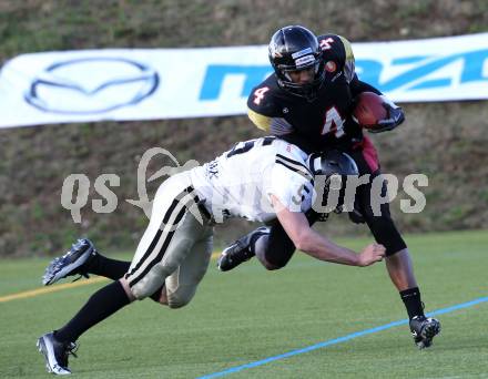 American Football. Black Lions gegen Prag. Maurice Banks (Black Lions). Poggersdorf, am 19.3.2011.
Foto: Kuess
---
pressefotos, pressefotografie, kuess, qs, qspictures, sport, bild, bilder, bilddatenbank