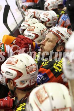 EBEL. Eishockey Bundesliga. KAC gegen VSV. Johannes Kirisits (KAC). Klagenfurt, am 20.3.2011.
Foto: Kuess 

---
pressefotos, pressefotografie, kuess, qs, qspictures, sport, bild, bilder, bilddatenbank