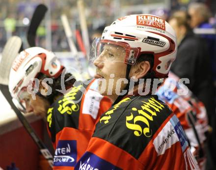 EBEL. Eishockey Bundesliga. KAC gegen VSV. Furey Kirk (KAC). Klagenfurt, am 20.3.2011.
Foto: Kuess 

---
pressefotos, pressefotografie, kuess, qs, qspictures, sport, bild, bilder, bilddatenbank