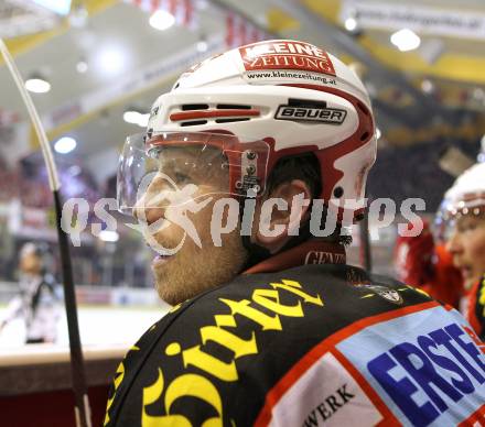 EBEL. Eishockey Bundesliga. KAC gegen VSV. Furey Kirk (KAC). Klagenfurt, am 20.3.2011.
Foto: Kuess 

---
pressefotos, pressefotografie, kuess, qs, qspictures, sport, bild, bilder, bilddatenbank