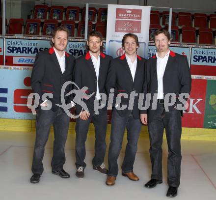 Eishockey. KAC. Geier Manuel, Herburger Raphael, Kalt Dieter, Furey Kirk. Klagenfurt, 4.4.2011.
Foto: Kuess
---
pressefotos, pressefotografie, kuess, qs, qspictures, sport, bild, bilder, bilddatenbank