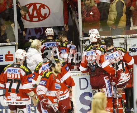 EBEL. Eishockey Bundesliga. KAC gegen Red Bull Salzburg. (KAC). Klagenfurt, am 5.4.2011.
Foto: Kuess 

---
pressefotos, pressefotografie, kuess, qs, qspictures, sport, bild, bilder, bilddatenbank