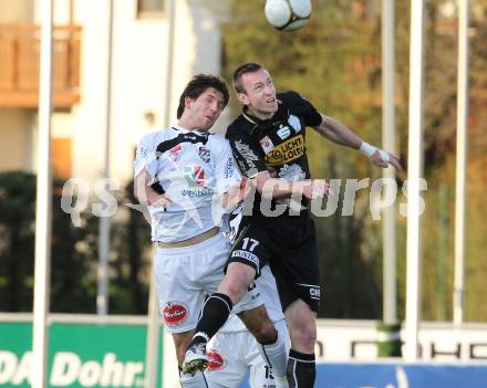 Fussball Erste Liga. WAC/St. Andrae gegen TSV Hartberg. Zakany Sandro  (WAC), Friesenbichler Guenter (Hartberg). Wolfsberg, 8.4.2011
Foto: Kuess

---
pressefotos, pressefotografie, kuess, qs, qspictures, sport, bild, bilder, bilddatenbank