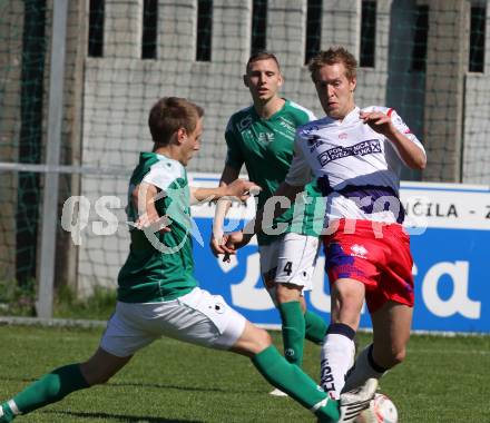 Fussball Regionalliga. SAK gegen DSV Leoben. Samo Olip (SAK), Dominik Hackinger (Leoben). Klagenfurt, am 9.4.2011.
Foto: Kuess
---
pressefotos, pressefotografie, kuess, qs, qspictures, sport, bild, bilder, bilddatenbank