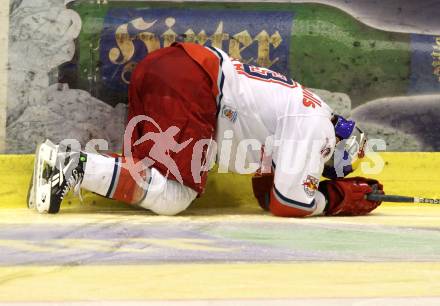 EBEL. Eishockey Bundesliga. KAC gegen Red Bull Salzburg. Michael Schiechl (Salzburg). Klagenfurt, am 10.4.2011.
Foto: Kuess 

---
pressefotos, pressefotografie, kuess, qs, qspictures, sport, bild, bilder, bilddatenbank