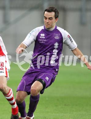 Fussball Regionalliga. SK Austria Klagenfurt gegen GAK. Alexander Percher (Klagenfurt). Klagenfurt, am 8.4.2011.
Foto: Kuess
---
pressefotos, pressefotografie, kuess, qs, qspictures, sport, bild, bilder, bilddatenbank