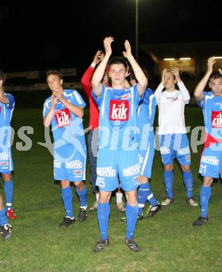 Fussball. Regionalliga. Feldkirchen SV gegen GAK.  Jubel Deutschmann Christian GAK. Klagenfurt, 22.4.2011.
Foto: Kuess

---
pressefotos, pressefotografie, kuess, qs, qspictures, sport, bild, bilder, bilddatenbank