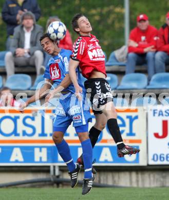 Fussball. Regionalliga. Feldkirchen SV gegen GAK.  Sick Thomas (Feldkirchen), Schilling Christian (GAK). Klagenfurt, 22.4.2011.
Foto: Kuess

---
pressefotos, pressefotografie, kuess, qs, qspictures, sport, bild, bilder, bilddatenbank