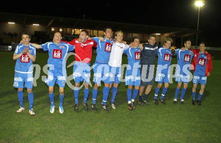 Fussball. Regionalliga. Feldkirchen SV gegen GAK. Jubel GAK. Klagenfurt, 22.4.2011.
Foto: Kuess

---
pressefotos, pressefotografie, kuess, qs, qspictures, sport, bild, bilder, bilddatenbank