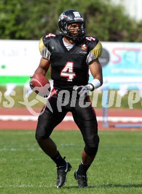 AFL. American Football. Black Lions gegen Vienna Vikings. Maurice Banks (Black Lions). Villach, am 24.4.2011.
Foto: Kuess
---
pressefotos, pressefotografie, kuess, qs, qspictures, sport, bild, bilder, bilddatenbank