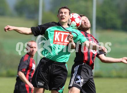 Fussball Unterliga Ost. SV Ludmannsdorf gegen Ruden. Metod Horvat(Ludmannsdorf), Reinhard Janesch (Ruden). Ludmannsdorf, am 1.5.2011.
Foto: Kuess
---
pressefotos, pressefotografie, kuess, qs, qspictures, sport, bild, bilder, bilddatenbank