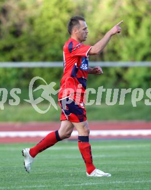 Fussball KFV Cup. VSV gegen SAK.  Torjubel Goran Jolic (SAK). Villach, 3.5.2011.
Foto: Kuess
---
pressefotos, pressefotografie, kuess, qs, qspictures, sport, bild, bilder, bilddatenbank