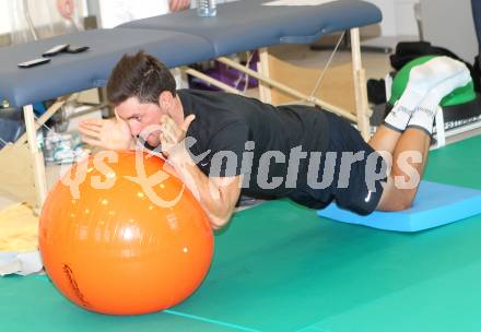 Radsport. Training, Reha in der Privatklinik Maria Hilf. Bernhard Eisel. KLagenfurt, am 23.12.2010.
Foto: Kuess
---
pressefotos, pressefotografie, kuess, qs, qspictures, sport, bild, bilder, bilddatenbank