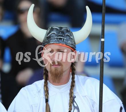 AFL. American Football. Black Lions gegen Vienna Vikings.  Fan (Vikings). Villach, am 24.4.2011.
Foto: Kuess
---
pressefotos, pressefotografie, kuess, qs, qspictures, sport, bild, bilder, bilddatenbank