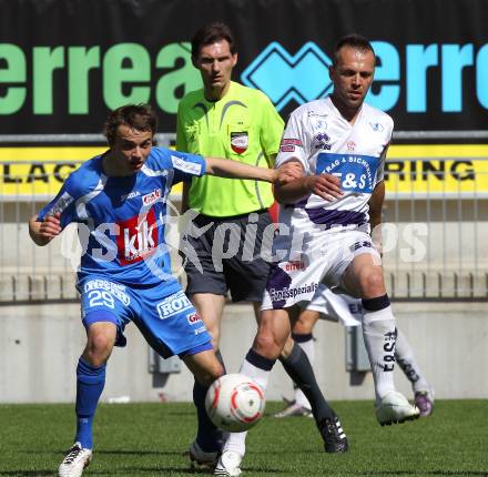 Fussball Regionalliga. SAK gegen GAK. Goran Jolic (SAK), Michael Hofer (GAK), Klagenfurt, am 7.5.2011.
Foto: Kuess
---
pressefotos, pressefotografie, kuess, qs, qspictures, sport, bild, bilder, bilddatenbank