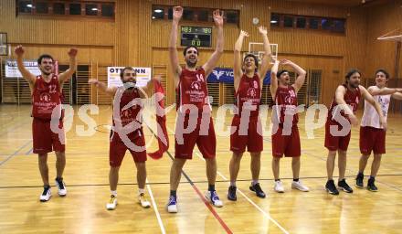 Basketball Kaerntner Liga. WSG Radenthein gegen KOS Klagenfurt/Celovec. Jubel (Radenthein). Radenthein, am 7.5.2011.
Foto: Kuess 
---
pressefotos, pressefotografie, kuess, qs, qspictures, sport, bild, bilder, bilddatenbank