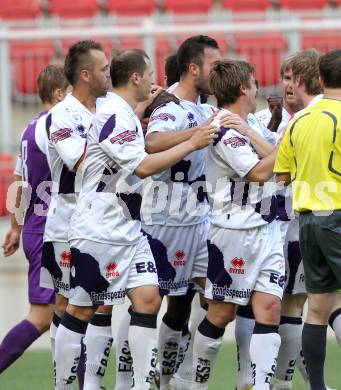 Fussball. Regionalliga. SK Austria Klagenfurt gegen SAK. Torjubel SAK. Klagenfurt, 13.5.2011.
Foto: Kuess
---
pressefotos, pressefotografie, kuess, qs, qspictures, sport, bild, bilder, bilddatenbank