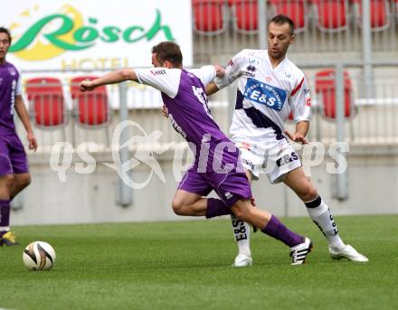 Fussball. Regionalliga. SK Austria Klagenfurt gegen SAK. Kai Schoppitsch, (Klagenfurt), Goran Jolic (SAK). Klagenfurt, 13.5.2011.
Foto: Kuess
---
pressefotos, pressefotografie, kuess, qs, qspictures, sport, bild, bilder, bilddatenbank