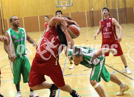 Basketball Kaerntner Liga. WSG Radenthein gegen KOS Klagenfurt/Celovec. Martin Steiner (Radenthein), Denis Hvalec (KOS). Radenthein, am 14.5.2011.
Foto: Kuess
---
pressefotos, pressefotografie, kuess, qs, qspictures, sport, bild, bilder, bilddatenbank