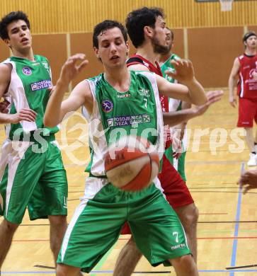 Basketball Kaerntner Liga. WSG Radenthein gegen KOS Klagenfurt/Celovec. Rok Papic (KOS). Radenthein, am 14.5.2011.
Foto: Kuess
---
pressefotos, pressefotografie, kuess, qs, qspictures, sport, bild, bilder, bilddatenbank