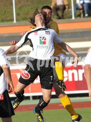 Fussball Erste Liga. WAC/St. Andrae gegen Cashpoint SCR Altach. Dario Baldauf (WAC), Correa Miranda Tomas Esteban (Altach). Wolfsberg, 17.5.2011
Foto: Kuess

---
pressefotos, pressefotografie, kuess, qs, qspictures, sport, bild, bilder, bilddatenbank