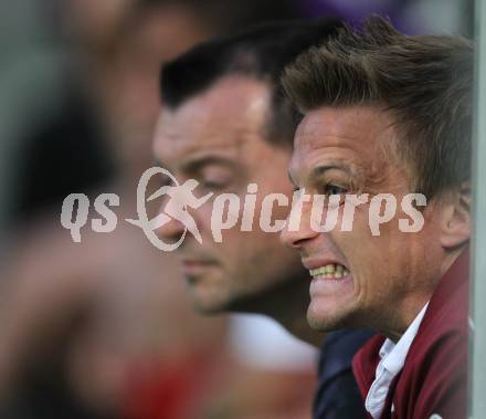 Fussball Regionalliga. SK Austria Klagenfurt gegen Pasching. Trainer Rudolf Perz, Co-Trainer Gerald Jarnig (Austria). Klagenfurt, am 20.5.2011.
Foto: Kuess
---
pressefotos, pressefotografie, kuess, qs, qspictures, sport, bild, bilder, bilddatenbank