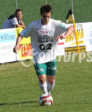 Fussball Kaerntner Liga. Griffen gegen Lendorf. Julian Mataln (Lendorf). Griffen, am 14.5.2011.
Foto: Kuess
---
pressefotos, pressefotografie, kuess, qs, qspictures, sport, bild, bilder, bilddatenbank