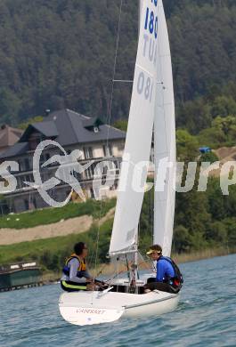 Segeln. Staatsmeisterschaft Dyas. Armin Koren, Marco Delbello (AUT 180). Dellach, am 20.5.2011.
Foto: Kuess
---
pressefotos, pressefotografie, kuess, qs, qspictures, sport, bild, bilder, bilddatenbank