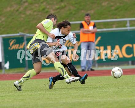 Fussball Erste Liga. WAC/St. Andrae gegen FC Gratkorn.  Dario Baldauf, (WAC), Mario Steiner (Gratkorn). Wolfsberg, 24.5.2011
Foto: Kuess

---
pressefotos, pressefotografie, kuess, qs, qspictures, sport, bild, bilder, bilddatenbank