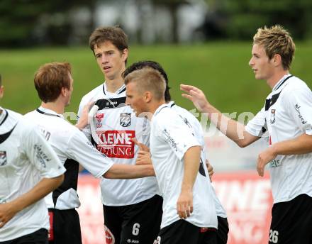 Fussball Erste Liga. WAC/St. Andrae gegen FC Gratkorn.  Torjubel WAC. Wolfsberg, 24.5.2011
Foto: Kuess

---
pressefotos, pressefotografie, kuess, qs, qspictures, sport, bild, bilder, bilddatenbank