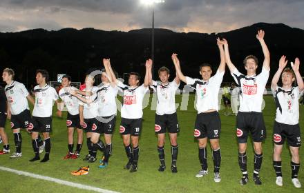 Fussball Erste Liga. WAC/St. Andrae gegen FC Gratkorn.  Jubel WAC. Wolfsberg, 24.5.2011
Foto: Kuess

---
pressefotos, pressefotografie, kuess, qs, qspictures, sport, bild, bilder, bilddatenbank