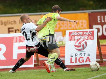 Fussball Erste Liga. WAC/St. Andrae gegen FC Gratkorn. Stephan Stueckler, (WAC), Martin Gruendler  (Gratkorn). Wolfsberg, 24.5.2011
Foto: Kuess

---
pressefotos, pressefotografie, kuess, qs, qspictures, sport, bild, bilder, bilddatenbank