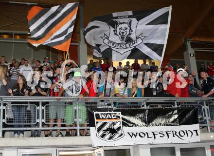 Fussball Erste Liga. WAC/St. Andrae gegen FC Gratkorn. Fans (WAC). Wolfsberg, 24.5.2011
Foto: Kuess

---
pressefotos, pressefotografie, kuess, qs, qspictures, sport, bild, bilder, bilddatenbank