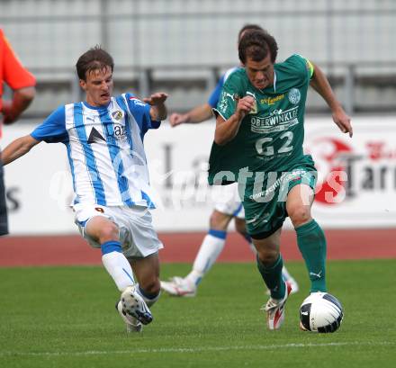 Fussball KFV Cup Finale. VSV gegen Lendorf. Josef Hudelist (VSV), Christian Huber (Lendorf). Villach, amm 25.5.2011.
Foto: Kuess
---
pressefotos, pressefotografie, kuess, qs, qspictures, sport, bild, bilder, bilddatenbank