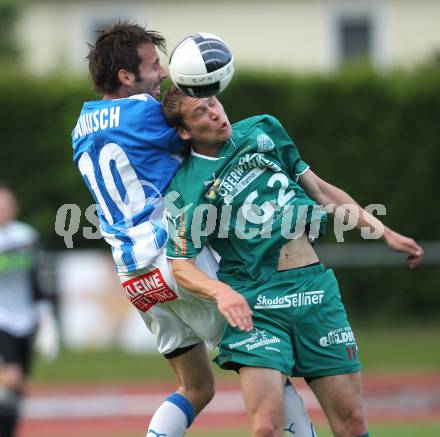 Fussball KFV Cup Finale. VSV gegen Lendorf. Mario Ramusch (VSV), Norman Prenn (Lendorf). Villach, amm 25.5.2011.
Foto: Kuess
---
pressefotos, pressefotografie, kuess, qs, qspictures, sport, bild, bilder, bilddatenbank