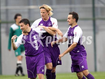 Fussball Regionalliga. SK Austria Klagenfurt gegen Weiz. Torjubel Christian Sablatnig (Klagenfurt). Klagenfurt, 1.6.2011.
Foto: Kuess
---
pressefotos, pressefotografie, kuess, qs, qspictures, sport, bild, bilder, bilddatenbank