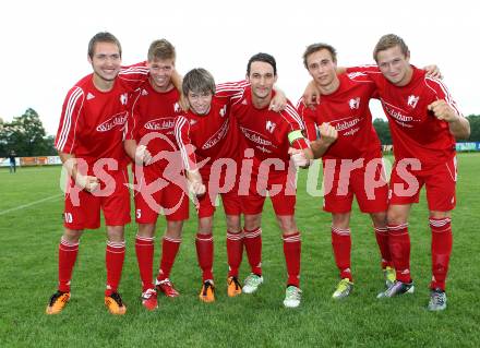 Fussball UNterliga Ost. Glanegg gegen Liebenfels. Christopher Scheiber, Philipp Dietrichsteiner, Kevin Vaschauner, Harald Waitschacher, Daniel Marktl, Manuel Gerald Rest (Glanegg). Glanegg, am 2.6.2011.
Foto: Kuess
---
pressefotos, pressefotografie, kuess, qs, qspictures, sport, bild, bilder, bilddatenbank