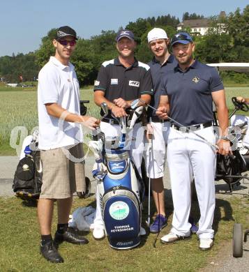 Kaernten Golf Open. Johannes Reichel Thomas Feyrsinger, Michael Grabner, Gerhard Unterlugauer. Seltenheim, 1.6.2011.
Foto: Kuess
---
pressefotos, pressefotografie, kuess, qs, qspictures, sport, bild, bilder, bilddatenbank