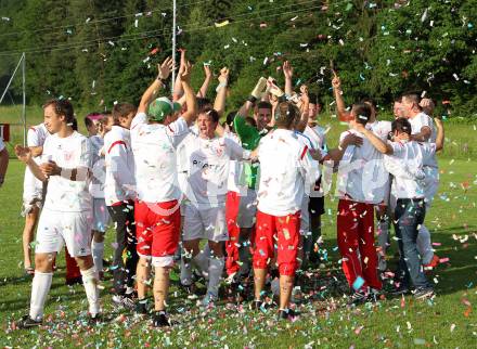 Fussball Unterliga Ost. Ruden gegen ATUS Ferlach. Jubel (Ferlach). Ruden, am 6.5.2011.
Foto: Kuess
---
pressefotos, pressefotografie, kuess, qs, qspictures, sport, bild, bilder, bilddatenbank