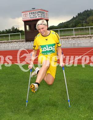 Fussball. OEFB Frauenliga, Oberes Play-Off. SK KELAG Kaernten Frauen. Descovich Nicole. St. Veit, 10.8.2010.
Foto: Kuess

---
pressefotos, pressefotografie, kuess, qs, qspictures, sport, bild, bilder, bilddatenbank