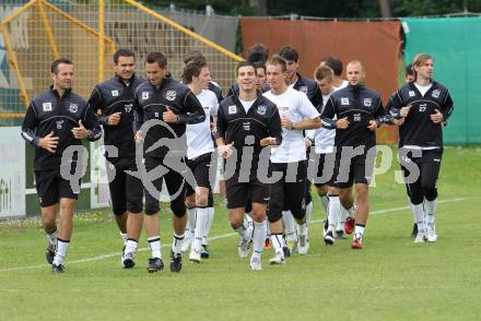 Fussball Bundesliga. Erste Liga. Trainingsbeginn WAC/St. Andrae. St. Andrae, am 13.6.2011.
Foto: Kuess
---
pressefotos, pressefotografie, kuess, qs, qspictures, sport, bild, bilder, bilddatenbank