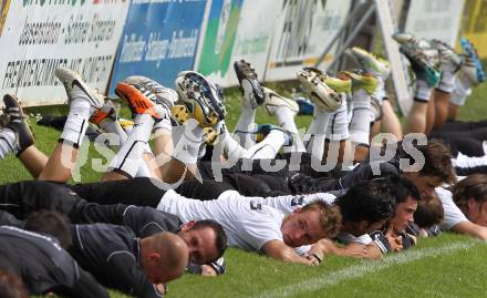 Fussball Bundesliga. Erste Liga. Trainingsbeginn WAC/St. Andrae. St. Andrae, am 13.6.2011.
Foto: Kuess
---
pressefotos, pressefotografie, kuess, qs, qspictures, sport, bild, bilder, bilddatenbank